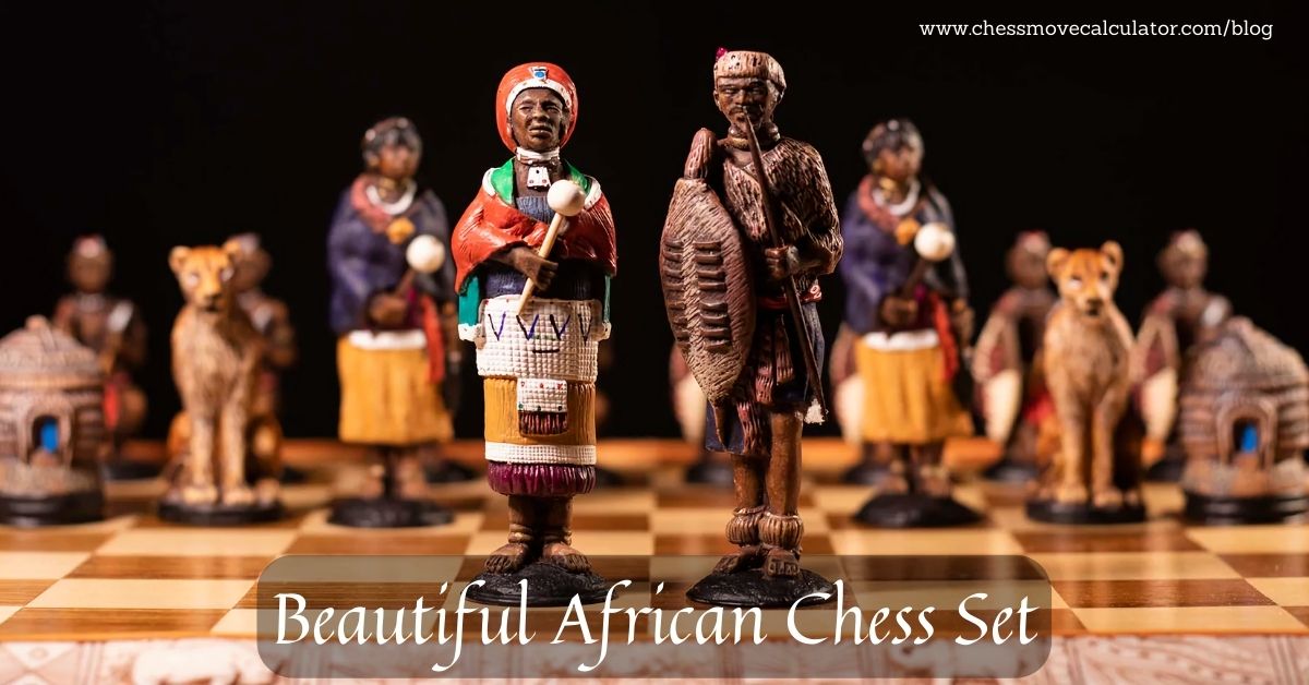 Beautiful African Chess Set – Perfect for a Unique Gift