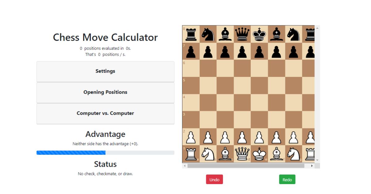 chess move calculator for winning